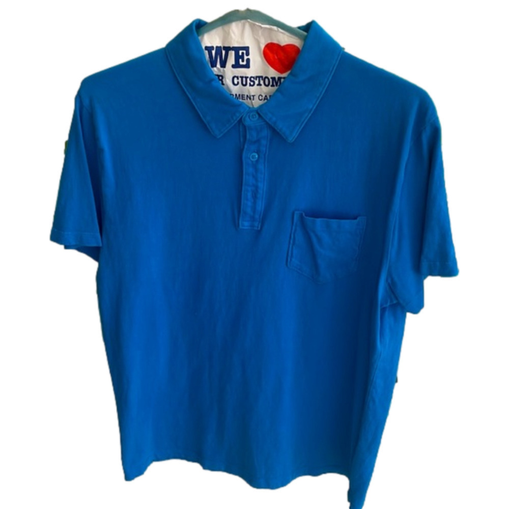 🌿Old Navy men’s Short-Sleeved Polo Rugby, size L, Royal Blue🌿